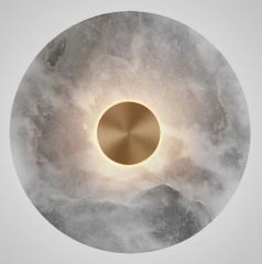 leia01, Настенный светильник Leia D20, brass 3000К