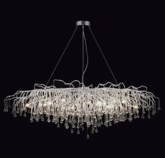 Люстра BIJOUT L 160 хром 