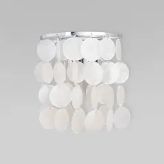 Бра Eurosvet 60084/2 хром/перламутр