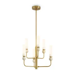 Люстра на штанге Freya FR5482CL-06BS1