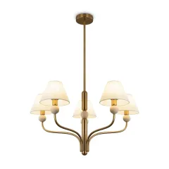 Люстра на штанге Freya FR2058PL-05BS