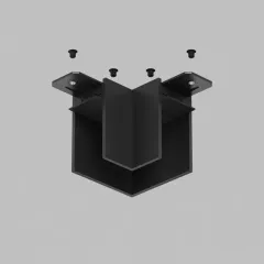 Соединитель для шинопровода Denkirs TR2102-BK