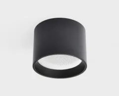 Влагозащищенный светильник ITALLINE IT02-007 black 3000K