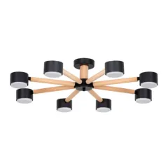 Люстра на штанге ARTE Lamp A1624PL-8BK