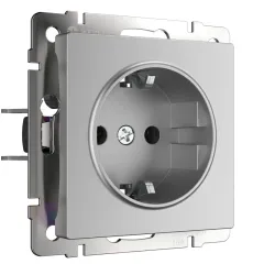 Розетка Werkel W1171106 серебряный