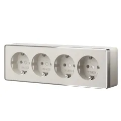 Розетка Werkel W5072204 слоновая кость