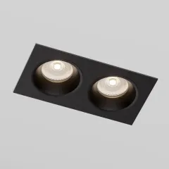 Встраиваемый светильник Elektrostandard 15700/02 черный