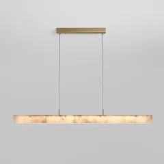 Линейный светильник Eurosvet 604053 LED латунь/ алебастр