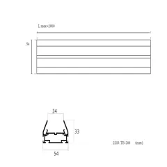 Шинопровод Favourite 2203-TB-200