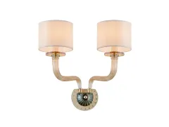 Бра Newport 8682/A nickel cognac