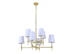 Подвесная люстра Newport 4378/C mat.gold